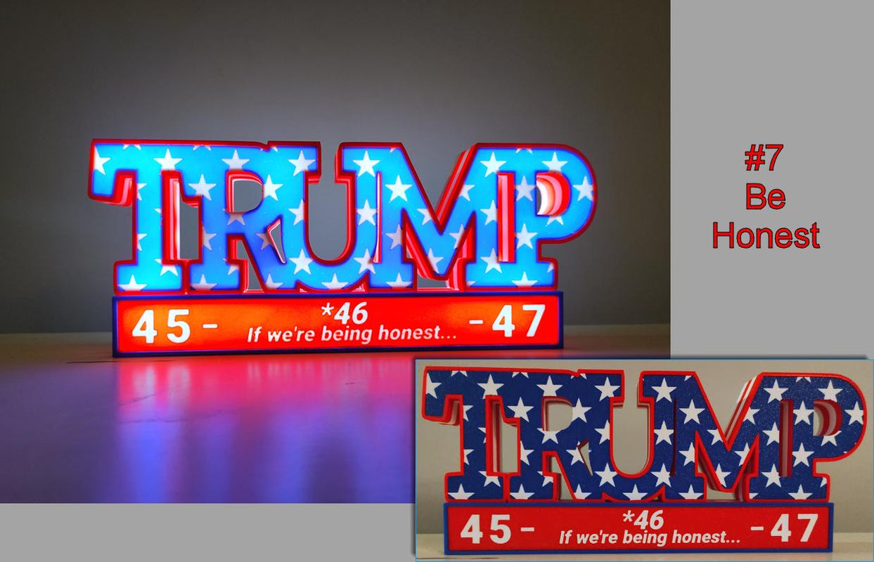 TRUMP Light up Signs (Multiple Versions)