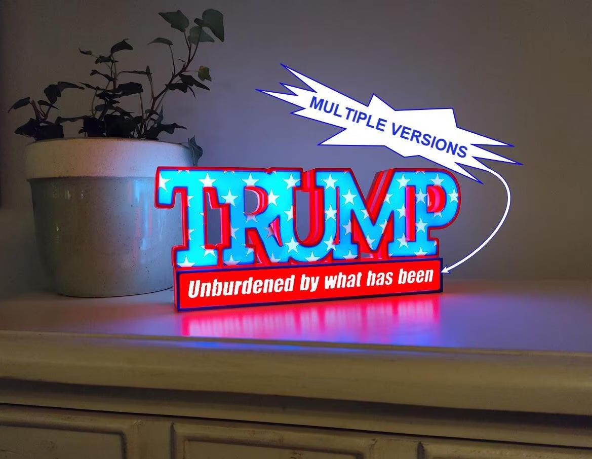 TRUMP Light up Signs (Multiple Versions)