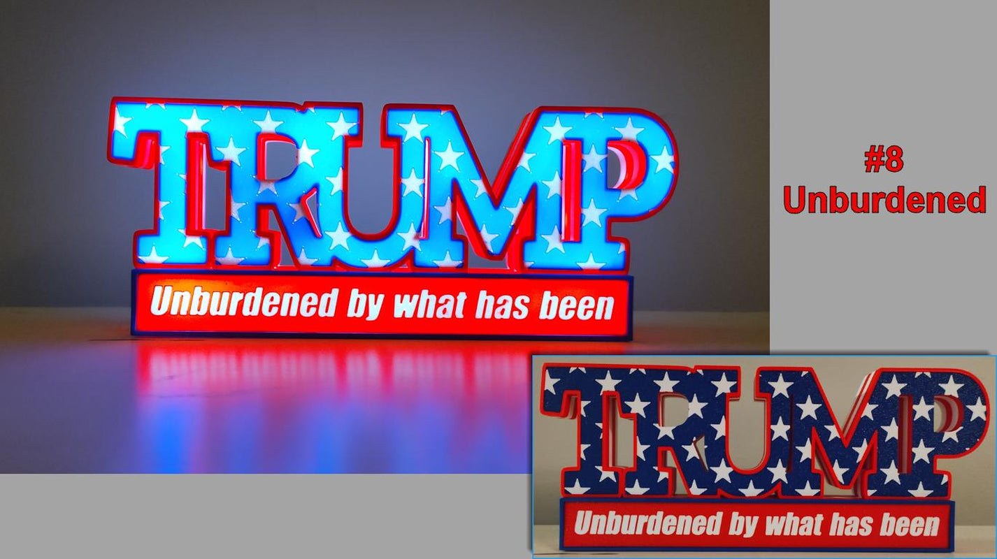 TRUMP Light up Signs (Multiple Versions)
