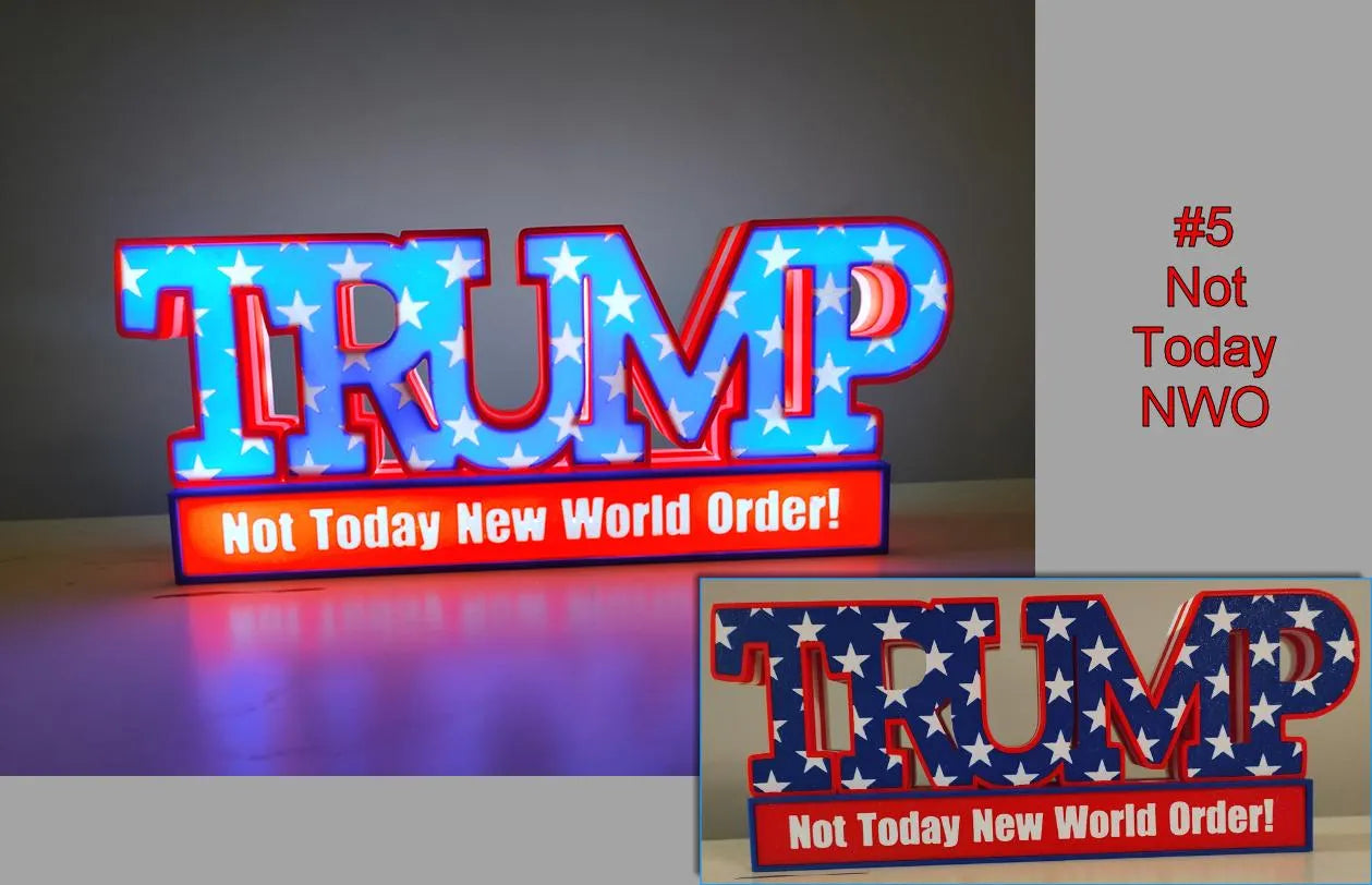 TRUMP Light up Signs (Multiple Versions)