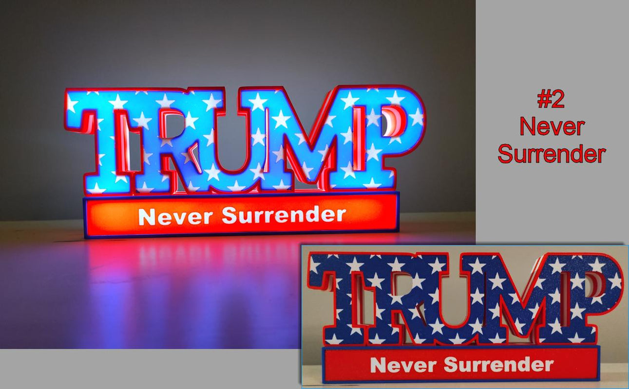 TRUMP Light up Signs (Multiple Versions)