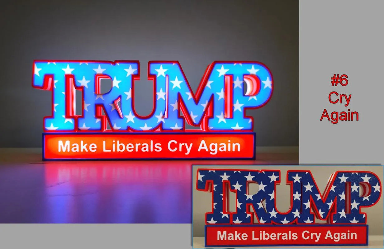 TRUMP Light up Signs (Multiple Versions)